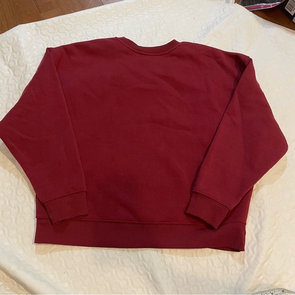 Coca Cola Red Sweatshirt Women’s Medium Polar Bear Graphic Cotton Blend Cozy - Picture 9 of 9